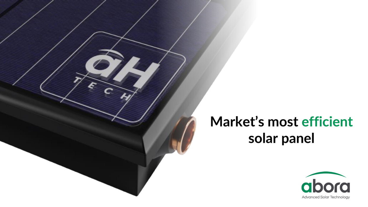 Abora aH72SK Hybrid Solar PV/T - Solar PV & Solar Thermal Panel