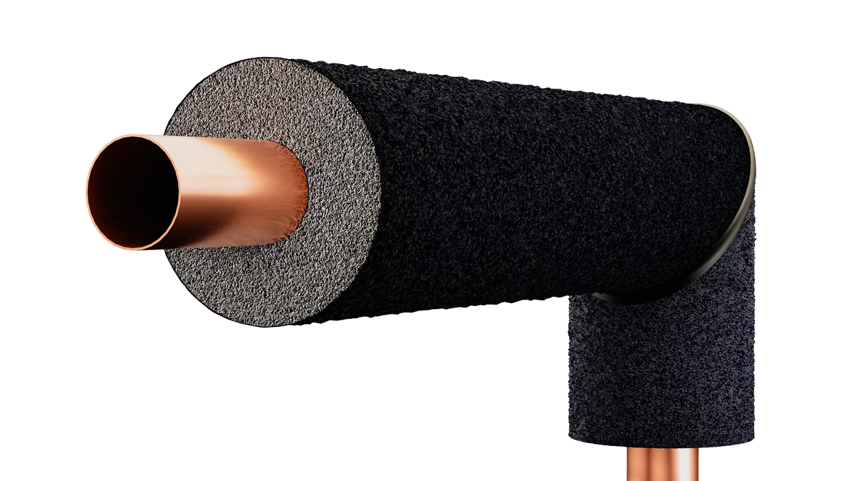 Primary Pro Pipe Insulation 22mm, 28mm, 35mm, 42mm x 1 mtr length For Heat Pumps