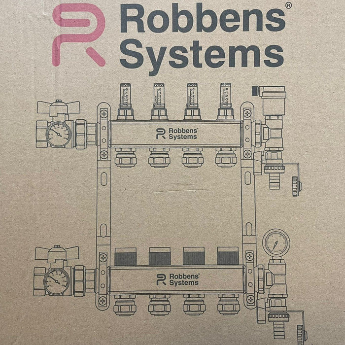 4 Port Stainless Steel Manifold Kit Inc. 16mm Pipe Fittings ( unassembled manifold )