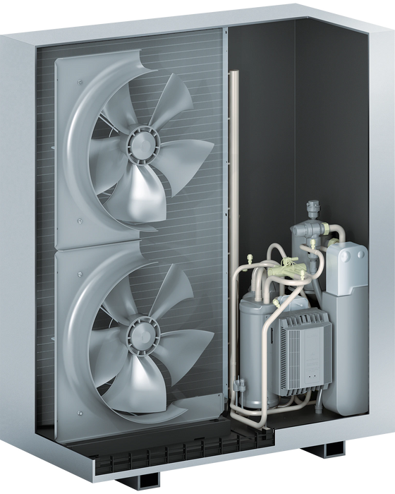 Viessmann Vitocal 151-A with 190 L Cylinder Air Source Heat Pump 4 kW to 16kW