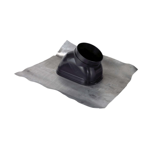 Viessmann Flue 60/100mm 80/125mm Universal roof tile, black Adjustable pitched roof flashing
