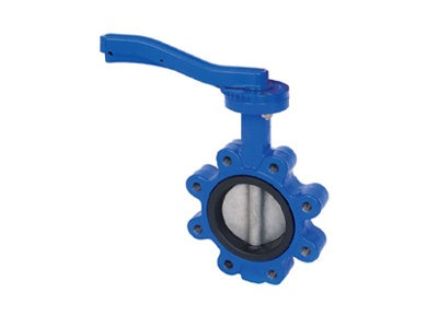 PN25 Ductile Iron Butterfly Valve Lugged & Tapped Type