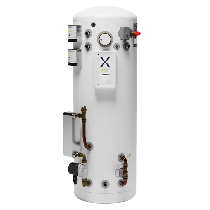 Mixergy 120Litre to 210Litre Indirect Vented 470 mm Diameter - Hot Water Cylinder