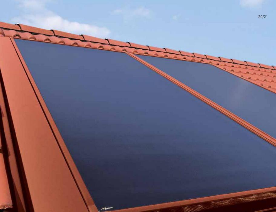 Vitosol 200-FM High-performance Flat Plate Solar Panel