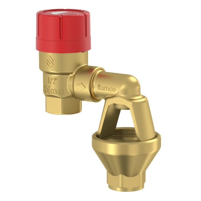 Flamco tundish brass