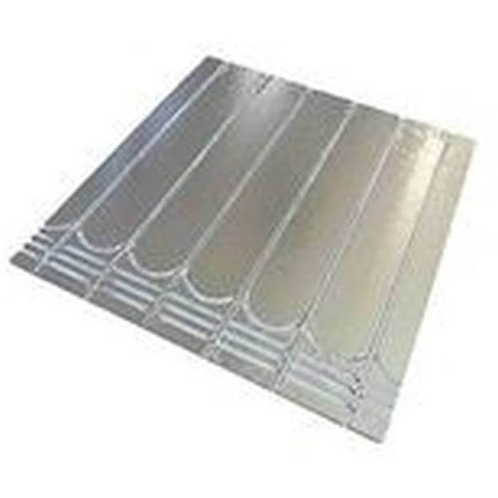 EPS100F 1200x1200x70mm @150 centres foiled for16mm pipe.