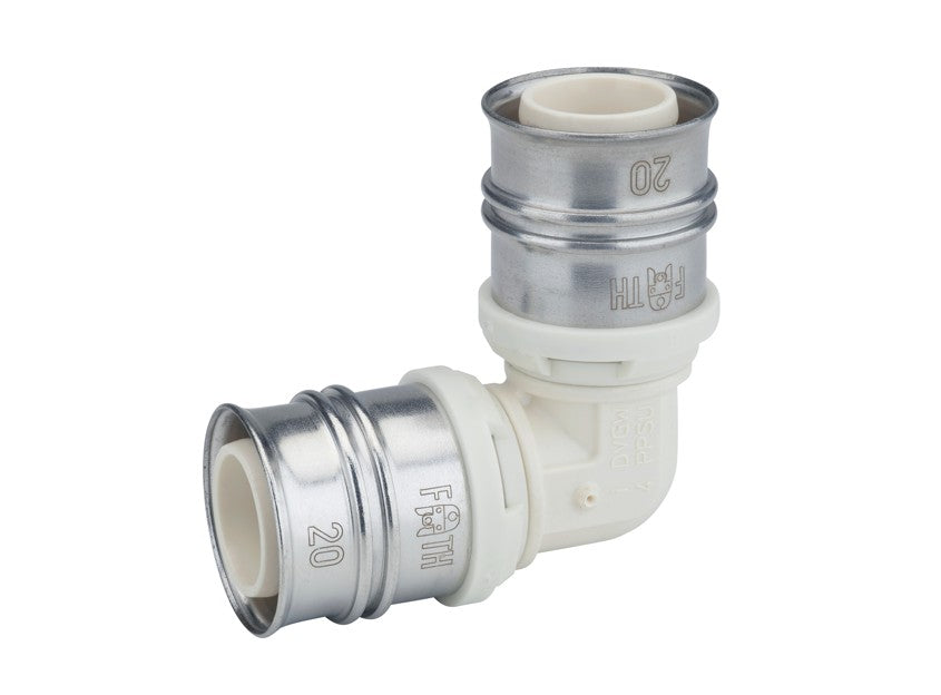 Fränkische Alpex-Duo XS Elbow 90 Degrees PPSU 16-16