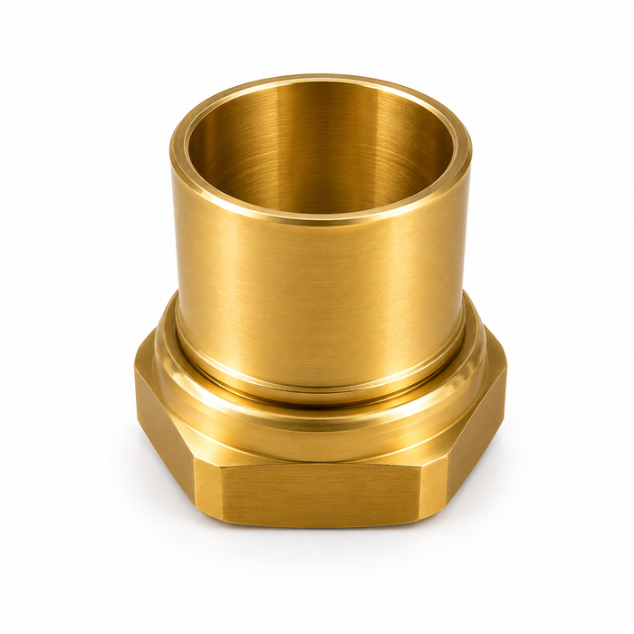 BEE Brass Flat Faced Union Adapter 54mm x 2inch Female