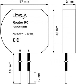 ViCare radio repeater for flush mounting for up to 78 additional components - ZK05462