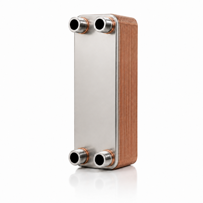 SWEP B25TH Brazed Plate Heat Exchanger – 1" BSP