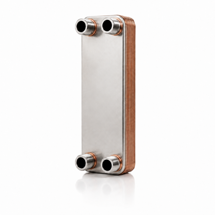 SWEP B25TH Brazed Plate Heat Exchanger – 1" BSP