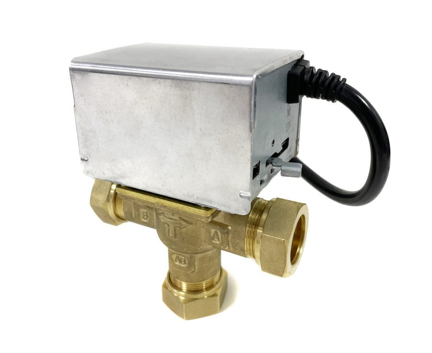 B322MID - 3 Port 22mm Mid Position Valve