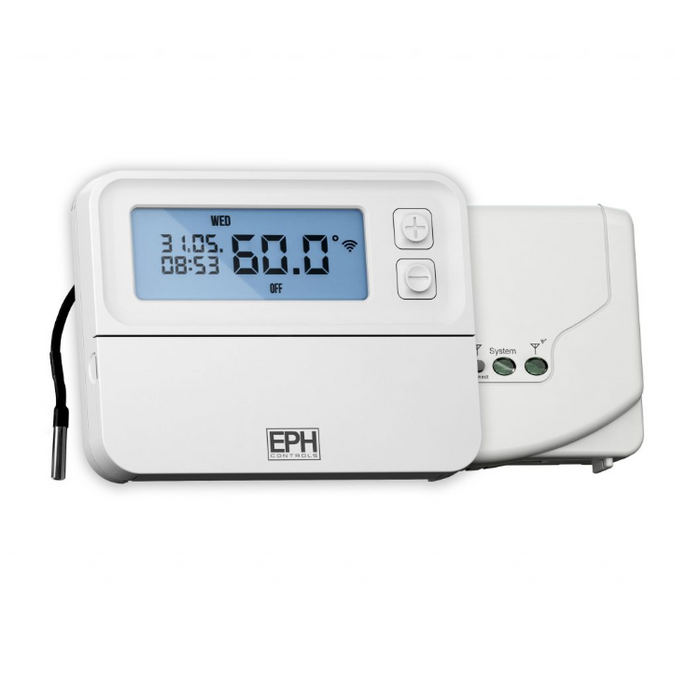 EPH Hot Water Thermostat, RF, Programmable