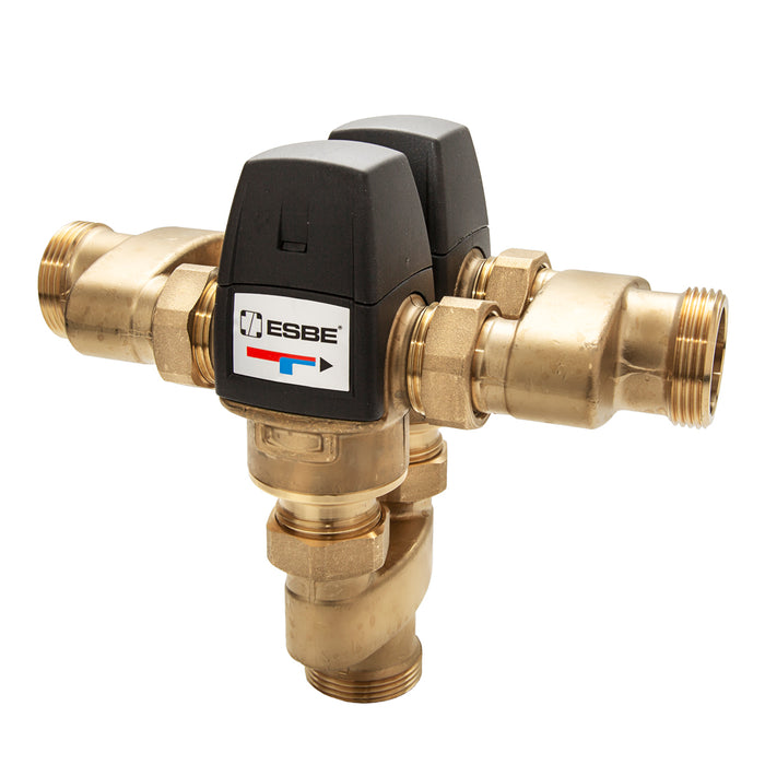 ESBE UPTT522 High-Flow Thermostatic Mixing Valve Unit