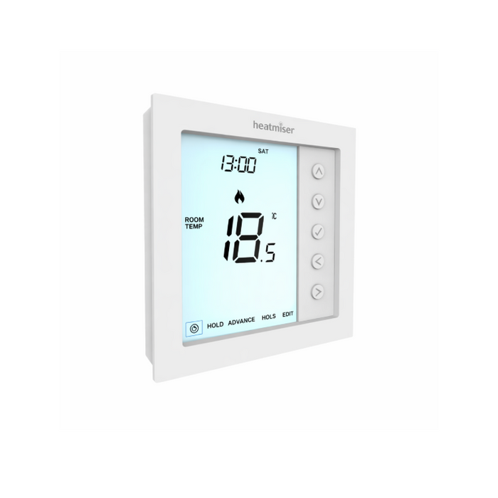 Heatmiser Edge Programmable Thermostat - White