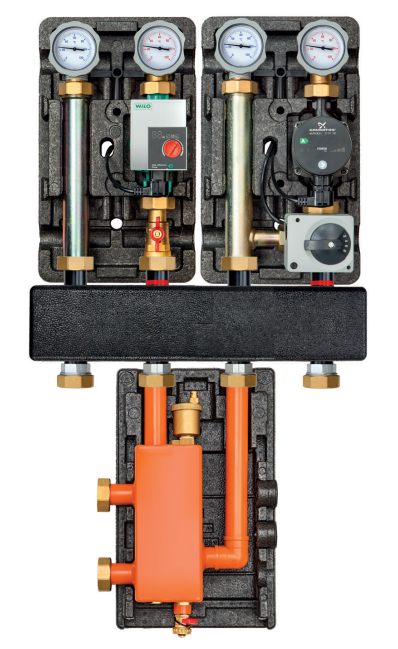 Flamco Meiflow S Boiler Guard (with Diverter) DN25 Hydraulic Balancer / including air / gas separator, dirt, sludge and magnetite separator