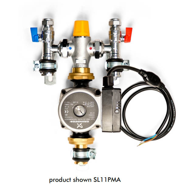Inta Single Line Solarlogic Pump Groups / Pump Mixer Sets