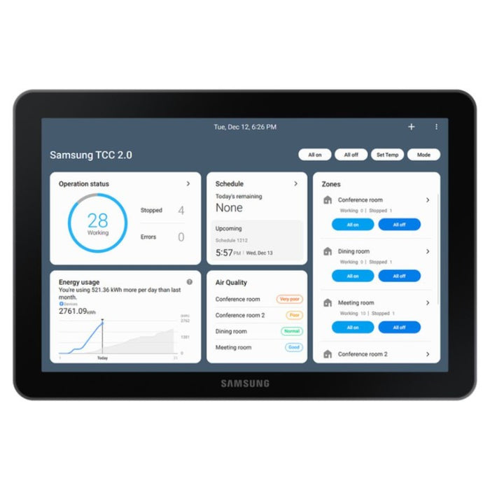 Samsung AI Home Mono Control Kit MIM-E03FN - 2 Zone with Wi-Fi