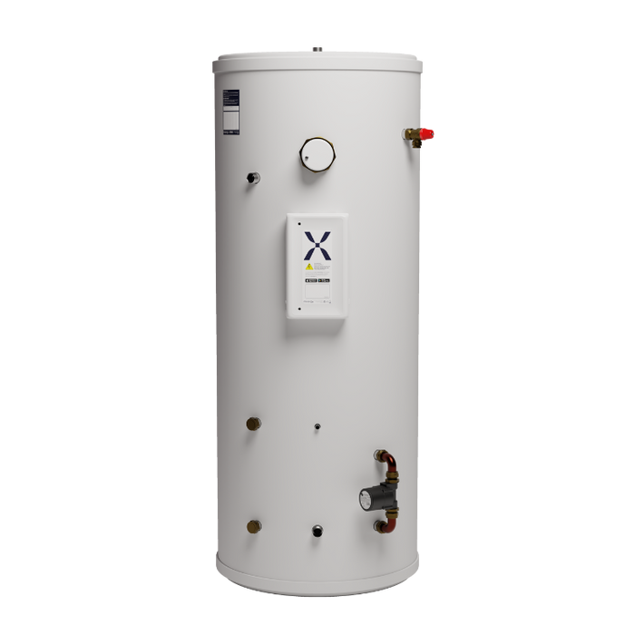 Mixergy Solar X Direct - PVE Cylinder - Electric via immersion heater with Mixergy PV Diverter module