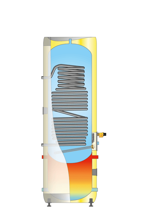 OSO Optima Heatpump 300 L - 225L Cylinder with 65 L Buffer - B ERP  OGC300  8000277