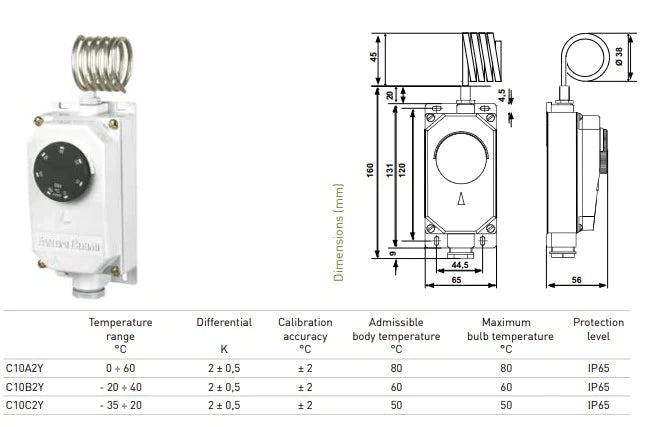 EPH-FSC - Frost Thermostat Controller