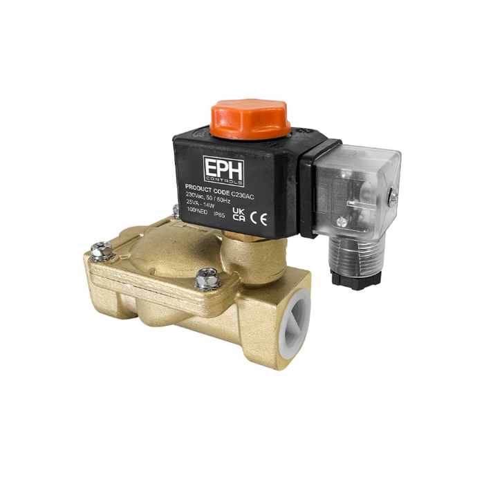 EPH SANO50 Servo Assisted Normally Open Solenoid Valve DN50