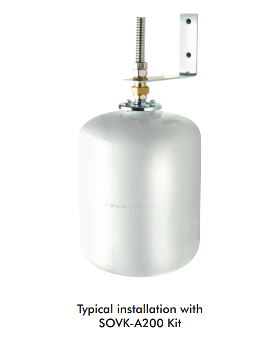 Inta Solar Expansion Vessel Connection Kits