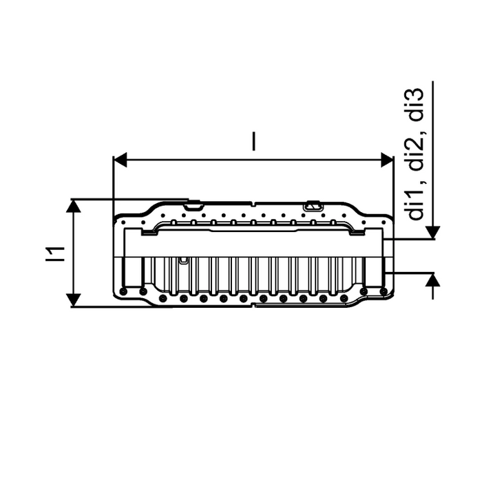 Uponor Ecoflex straight insulation
