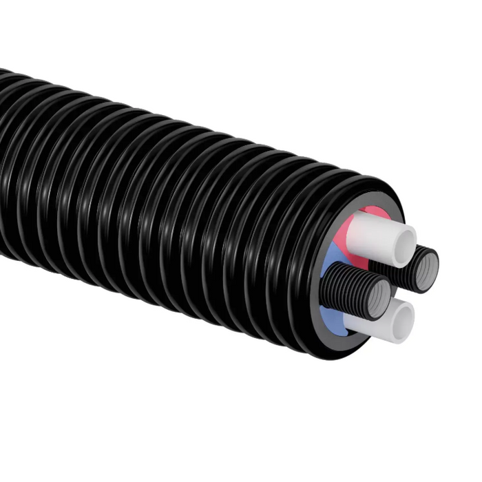 Uponor Ecoflex Thermo Twin HP Heat Pump Pre Insulated Ground pipe