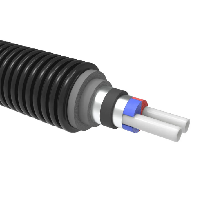 Ecoflex VIP Thermo Twin - Pre Insulated Underground Heat Pump Pipe