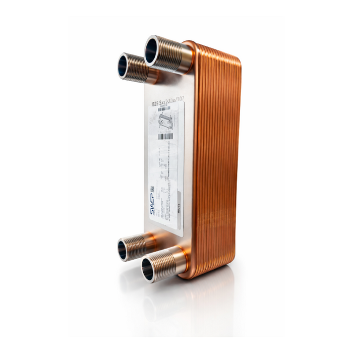 SWEP B10TH Brazed Plate Heat Exchanger – 30 Plate, 1" BSP (B10THx30)