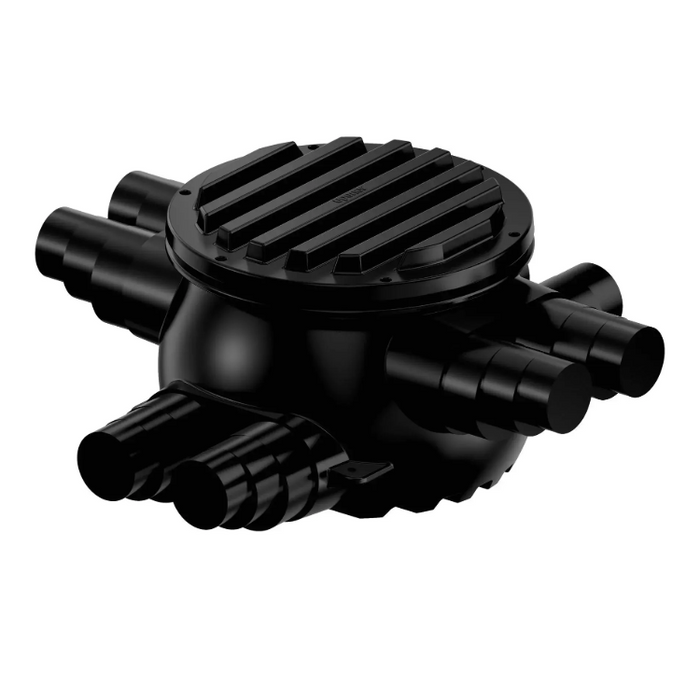 Uponor Ecoflex chamber with lid - For connecting the casing pipe