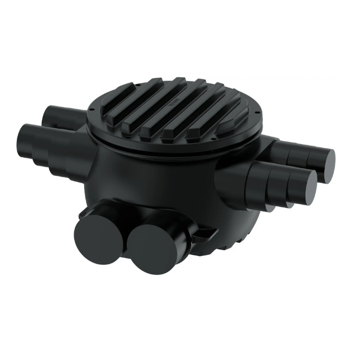 Uponor Ecoflex chamber with lid - For connecting the casing pipe