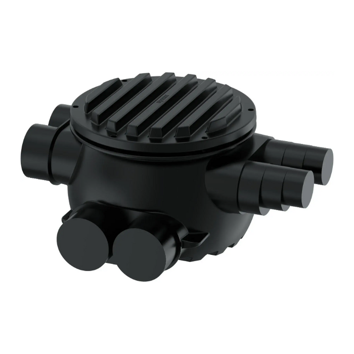 Uponor Ecoflex chamber with lid - For connecting the casing pipe