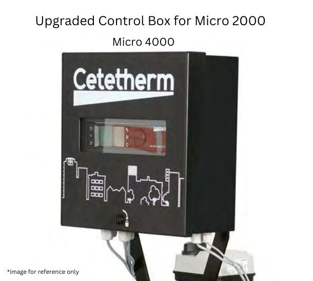 Cetetherm Micro 4000 Complete Control box - Full upgrade kit for Cetetherm Micro2000