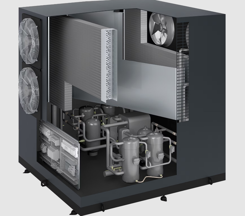 Vitocal 200-A Pro R407C Commercial Air Water Heat Pumps