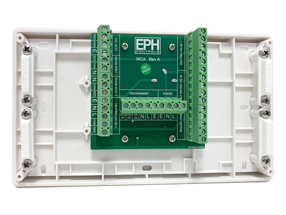 WCD - Wiring Centre, PCB for S Plan or 3 Zone Systems (Separate Hot Water and Heating outputs) - Wiring Centres