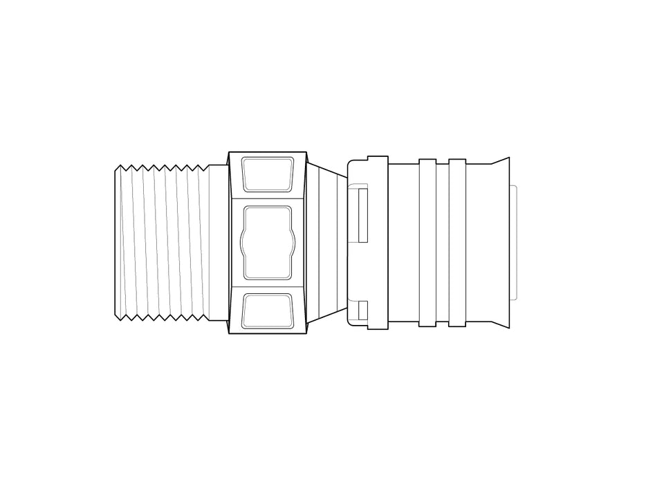 Fränkische Alpex-Duo XS Adapter with MT PPSU 16-R3/4