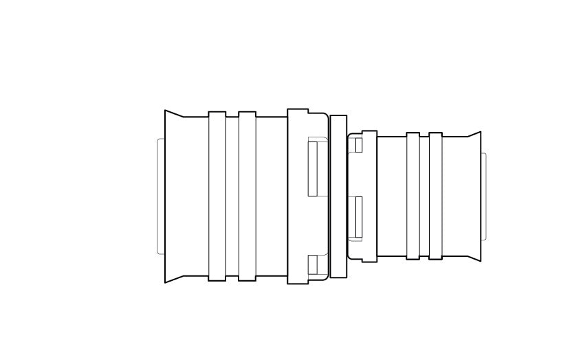 Fränkische Alpex-Duo XS Reducing Coupling PPSU 26-16