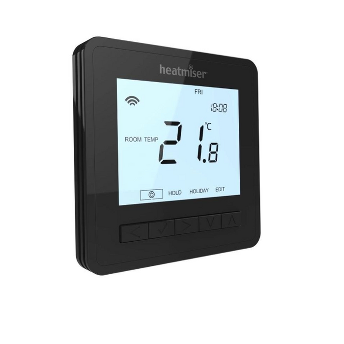 Heatmiser neoAir v3 Wireless Smart Thermostat - Black / White / Silver