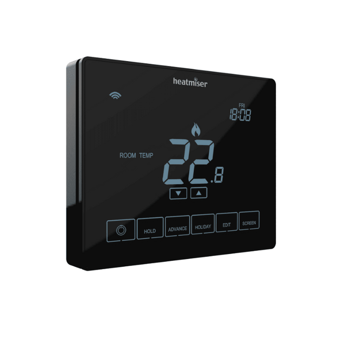 Heatmiser neoStat Touch - Carbon & White