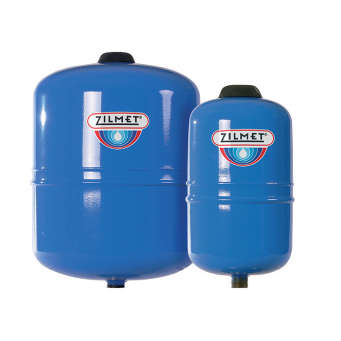Zilmet Water-Pro 5-litre to 24-litre Wall-mounted Potable-water Vessel 3/4inch Bsp Fixed Membrane