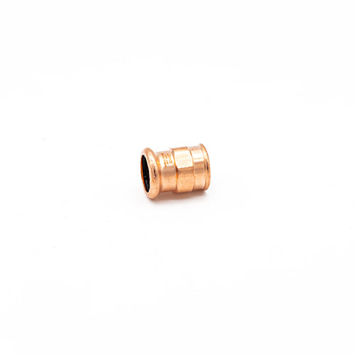 Copper Press Fit 22mm x 1/2" Female Coupler - M Profile