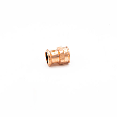 Copper Press Fit 22mm x 3/4" Female Coupler - M Profile