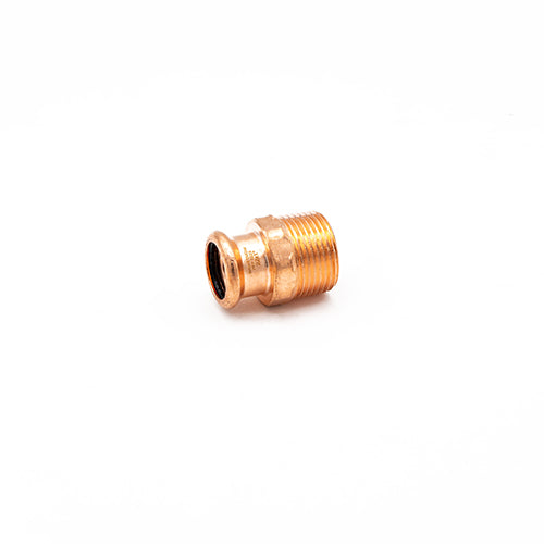 Copper Press Fit 22mm x 1 Male Coupler - M Profile