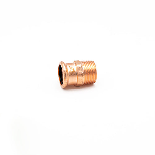 Copper Press Fit 28mm x 1 Male Coupler - M Profile