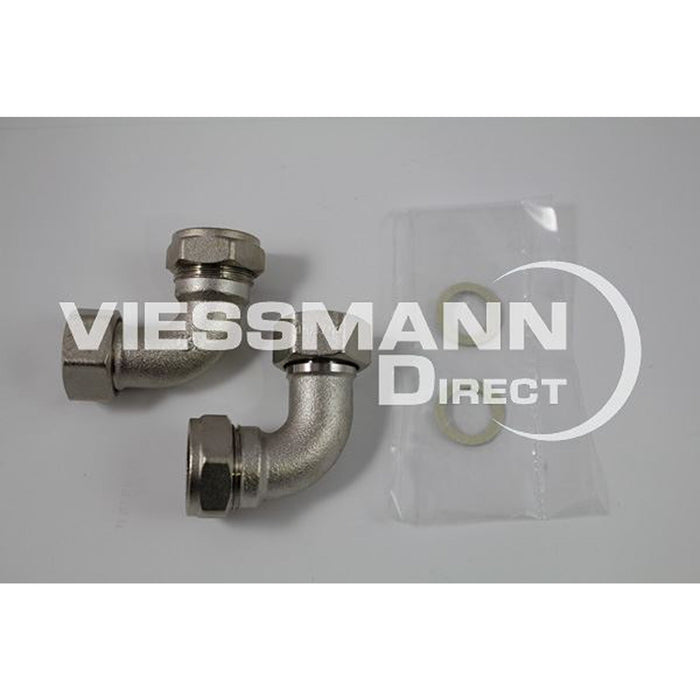 Viessmann Angle set with lock rings 22mm