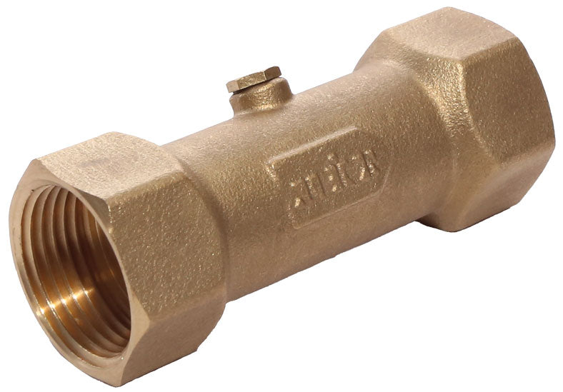 DZR Brass Double Check Valve BSP Parallel F/F Ends (ISO 228/1)