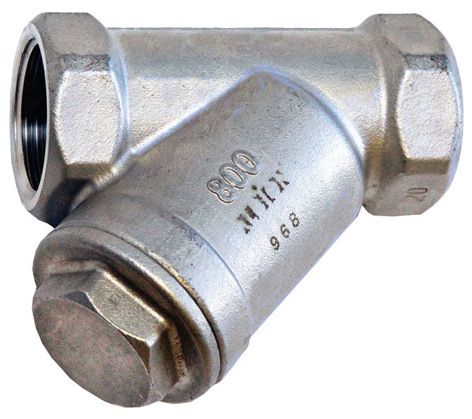 Stainless Steel 'Y' Type Strainer  BSP Parallel F/F Ends (ISO 7/1)