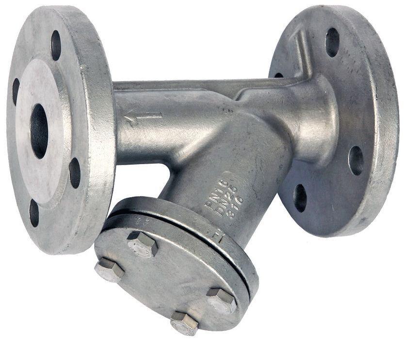 Stainless Steel 'Y' Type Strainer  Flanged PN16